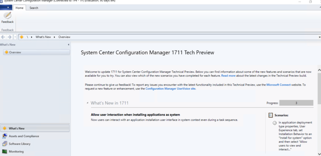 Configuration Manager 1711 Technical Preview is now released ...